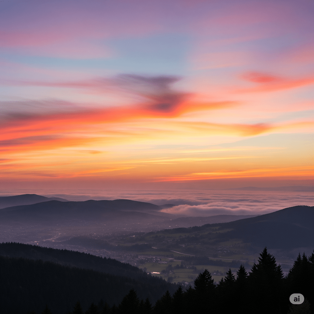 구름이 걷힌 후의 고요하고 아름다운 하늘의 파노라마 전경입니다. 부드럽고 따뜻한 빛이 풍경을 감싸며 평화로움, 희망, 그리고 말없이 전해지는 연결감을 선사합니다. 따뜻한 빛은 '나는 괜찮아졌고, 너도 괜찮기를 바라'는 조용한 안심의 속삭임처럼 차분한 느낌을 자아냅니다. 분홍색, 주황색, 파란색의 파스텔 색조가 화면을 지배하며 부드럽고 매력적입니다. 전문적이고 영화 같은 스타일로 포착된 이 순간은 조용한 희망을 선사하며, 새로운 시작과 평온한 시간을 암시합니다. 하늘은 광활하고 자유로우며, 자유와 내면의 평화를 느끼게 합니다. 이미지의 구도는 넓은 시야각 렌즈를 사용하여 탁 트인 지평선과 대기의 부드러운 움직임을 강조하며, 마치 시간이 멈춰 이 고요한 순간을 함께 나누는 듯한 느낌을 줍니다. A breathtaking panorama of a serene sky, after the clouds have gracefully dispersed, revealing a landscape bathed in soft, warm light that conveys a sense of peace, hope, and a gentle, unspoken connection. The warm light evokes a feeling of calm reassurance, like a quiet whisper of 'I'm okay, and I hope you are too.' The colors are soft and inviting, with pastel shades of pink, orange, and blue dominating the canvas. This moment, captured in a professional, cinematic style, offers a sense of quiet hope, hinting at new beginnings and tranquil times. The sky is expansive, unburdened, giving a sense of freedom and inner peace. The image's composition accentuates the vastness of the sky, using a wide-angle lens to highlight the unobstructed horizon and the gentle movement of the atmosphere, as if time itself has paused to share this moment of calm.